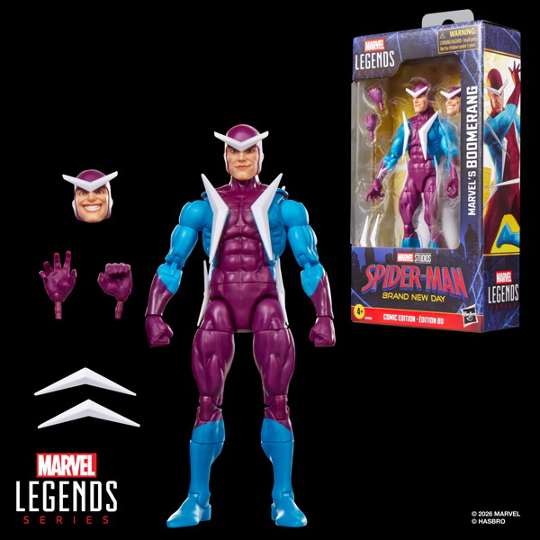 マーベルレジェンド・シリーズ スパイダーマン:ブランド・ニュー・デイ コミックエディション ブーメラン
