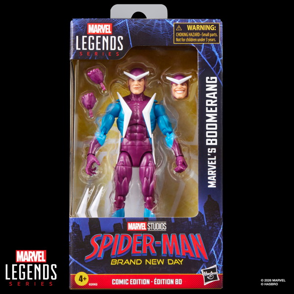 マーベルレジェンド・シリーズ スパイダーマン:ブランド・ニュー・デイ コミックエディション ブーメラン