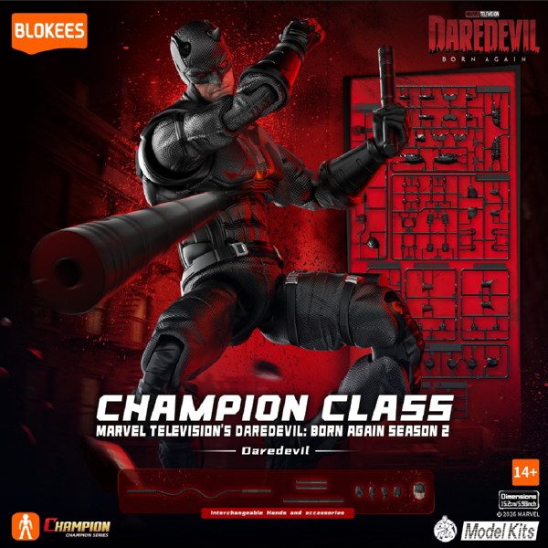 Blokees マーベル ヒーローCHAMPION CLASS14 デアデビル Born Again S2
