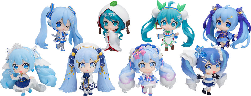 ブラインドボックスシリーズ 雪ミクオールスターズ フィギュアコレクション Vol.2 （全8種） 1BOX:8個入 キャラクター・ボーカル・シリーズ01 初音ミク