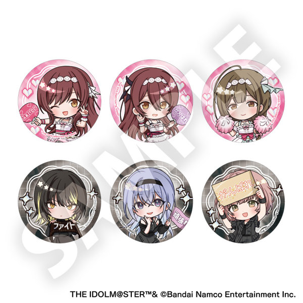 【BOX】アイドルマスター シャイニーカラーズ トレーディングフレフレンズ缶バッジ 全6種