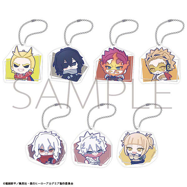【BOX販売】僕のヒーローアカデミア アクリルキーホルダーコレクション ぬいパル すきっぷ（2026年10月版）（1BOX=7個入）