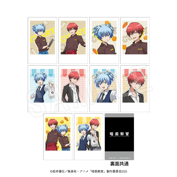 【BOX販売】暗殺教室 ポラショットコレクション 100時間カレーコラボVer.（1BOX=10個入）