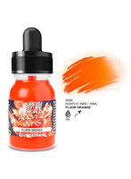 アクリルインク -蛍光オレンジ30ml