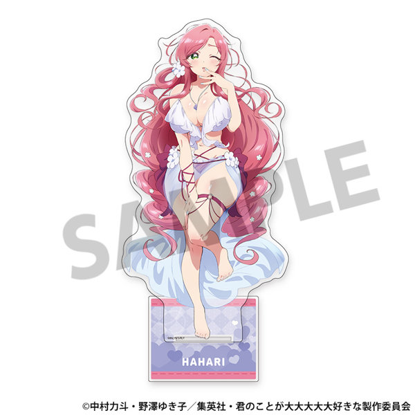 君のことが大大大大大好きな100人の彼女 描き下ろしBIGアクリルスタンド 花園羽々里 A