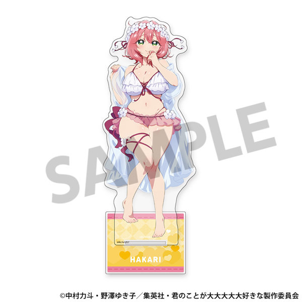 君のことが大大大大大好きな100人の彼女 描き下ろしBIGアクリルスタンド 花園羽香里 A