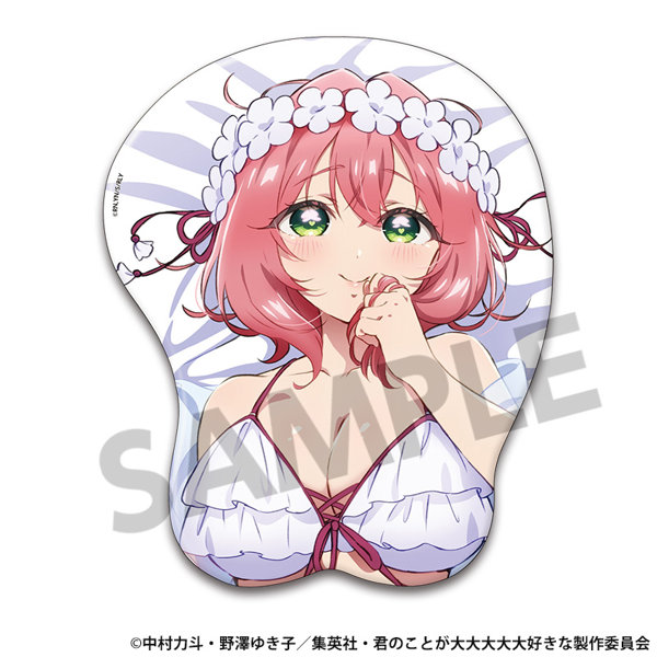 君のことが大大大大大好きな100人の彼女 描き下ろし立体マウスパッド 花園羽香里