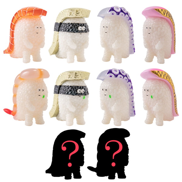 寿司怪獣 スシエルエー フィギュアコレクション5 HAPPY SMILE ＆ DEEP SADNESS （全8種＋2） 1BOX:8個入