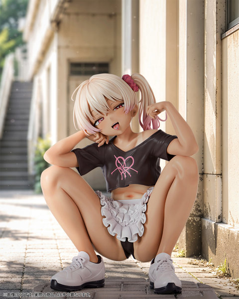 夏目みさの夏休み スク水日焼けver.1/5スケール塗装済み完成品フィギュアのサムネイル画像