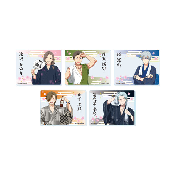 【BOX販売】アクリルカード アイドルマスター SideM 23 浴衣Ver.（描き下ろしイラスト）（1BOX=5個入）