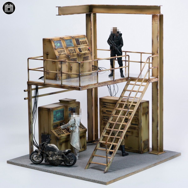 MMMトイズ 1/12 リレーコントロールプラットフォーム ジオラマベース