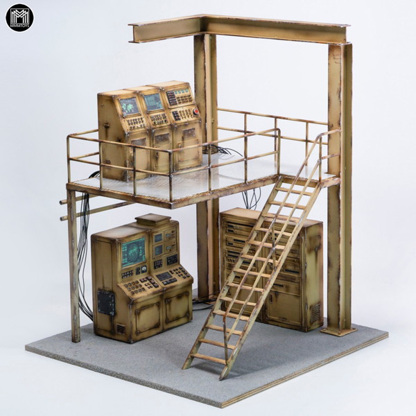 MMMトイズ 1/12 リレーコントロールプラットフォーム ジオラマベース