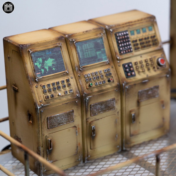 MMMトイズ 1/12 リレーコントロールプラットフォーム ジオラマベース