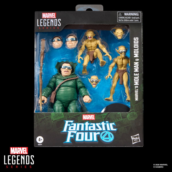 マーベルレジェンド・シリーズ ファンタスティック・フォー モールマン＆モロイド