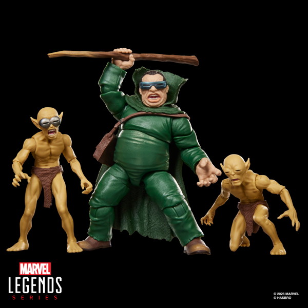 マーベルレジェンド・シリーズ ファンタスティック・フォー モールマン＆モロイド