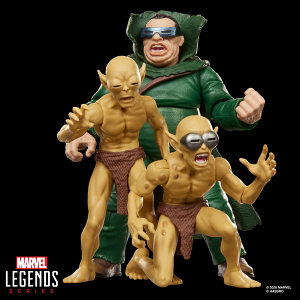 マーベルレジェンド・シリーズ ファンタスティック・フォー モールマン＆モロイド