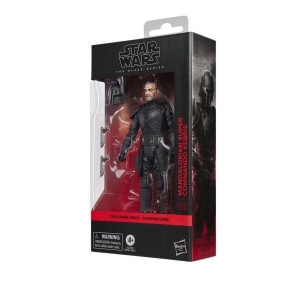 スター・ウォーズ ブラックシリーズ スター・ウォーズ:モール/シャドウ・ロード マンダロリアン・スーパー・コマンドー・ケブリス