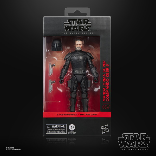スター・ウォーズ ブラックシリーズ スター・ウォーズ:モール/シャドウ・ロード マンダロリアン・スーパー・コマンドー・ケブリス