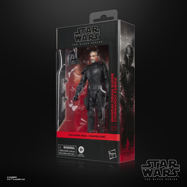 スター・ウォーズ ブラックシリーズ スター・ウォーズ:モール/シャドウ・ロード マンダロリアン・スーパー・コマンドー・ケブリス
