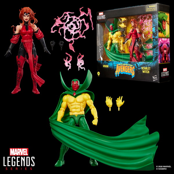 マーベルレジェンド・シリーズ アベンジャーズ 地球最強のヒーロー ヴィジョン＆スカーレット・ウィッチ
