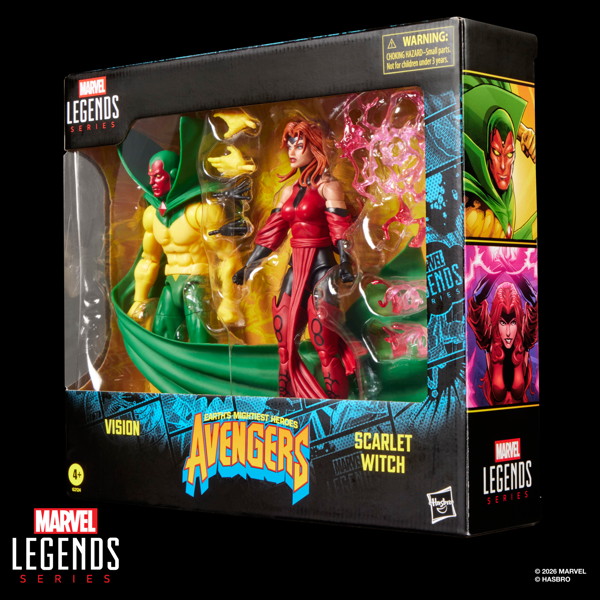 マーベルレジェンド・シリーズ アベンジャーズ 地球最強のヒーロー ヴィジョン＆スカーレット・ウィッチ