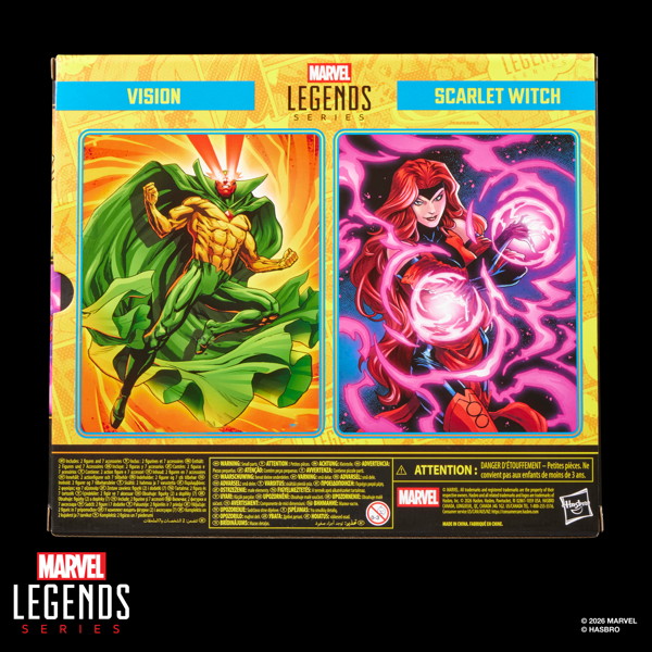 マーベルレジェンド・シリーズ アベンジャーズ 地球最強のヒーロー ヴィジョン＆スカーレット・ウィッチ