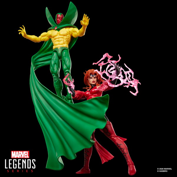 マーベルレジェンド・シリーズ アベンジャーズ 地球最強のヒーロー ヴィジョン＆スカーレット・ウィッチ