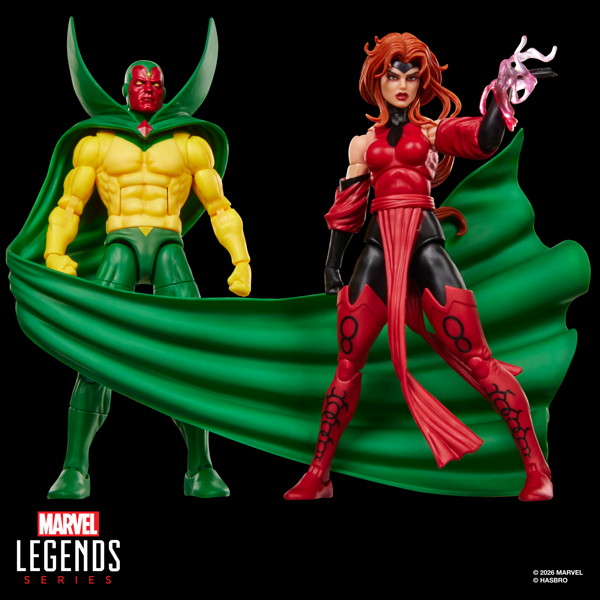 マーベルレジェンド・シリーズ アベンジャーズ 地球最強のヒーロー ヴィジョン＆スカーレット・ウィッチ