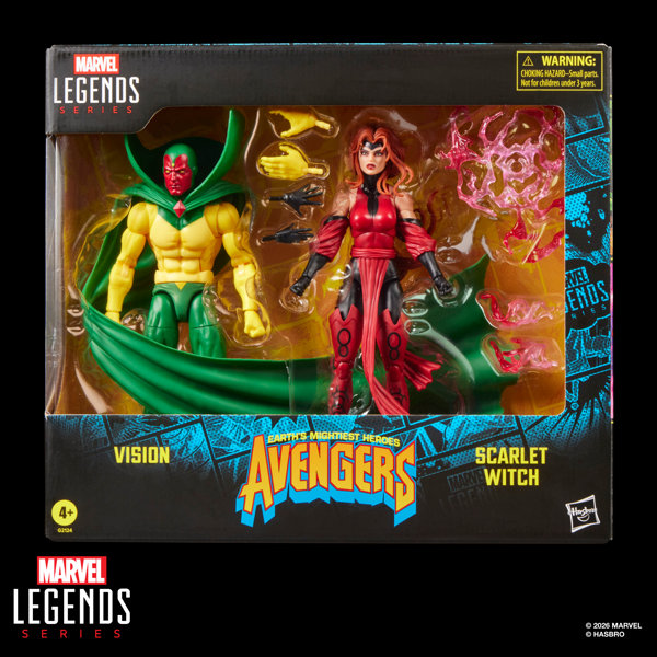 マーベルレジェンド・シリーズ アベンジャーズ 地球最強のヒーロー ヴィジョン＆スカーレット・ウィッチ
