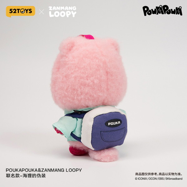 52TOYS POUKAPOUKA×ZANMANG LOOPY ビーバーコスチューム ぬいぐるみストラップ