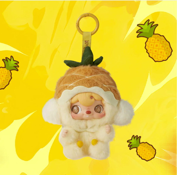 52TOYS POUKAPOUKA パイナップル ぬいぐるみストラップ