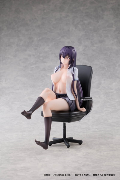 AFORCE×DRAGON HORSE 履いてください、鷹峰さん 鷹峰高嶺 1/6スケール塗装済完成品フィギュア 画像1