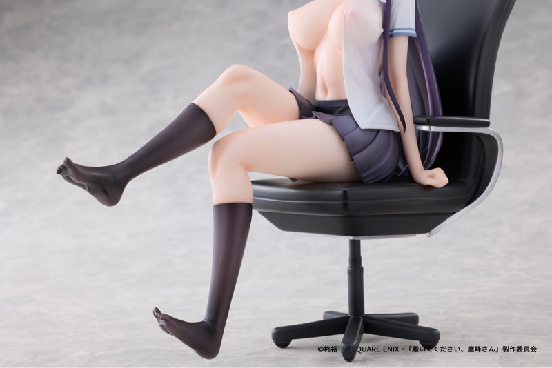AFORCE×DRAGON HORSE 履いてください、鷹峰さん 鷹峰高嶺 1/6スケール塗装済完成品フィギュア 画像11