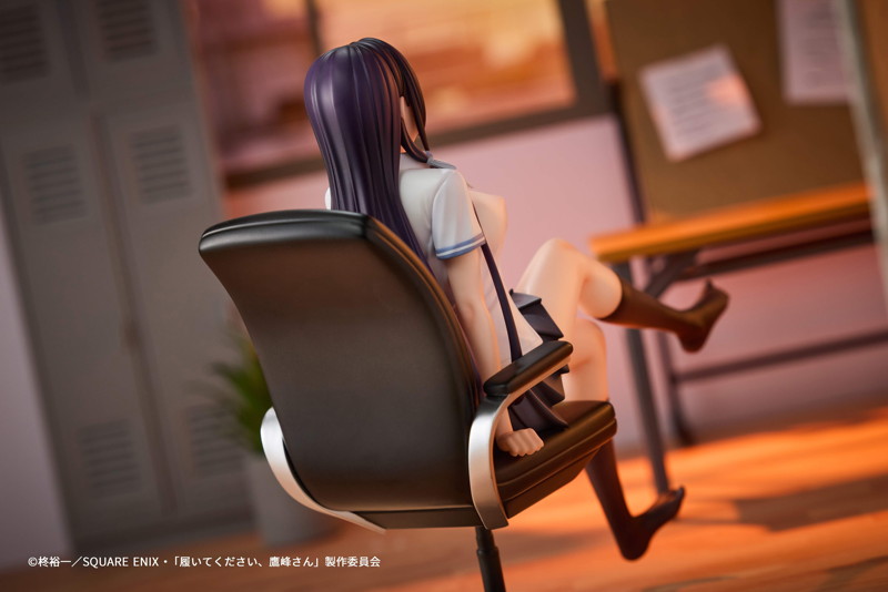 AFORCE×DRAGON HORSE 履いてください、鷹峰さん 鷹峰高嶺 1/6スケール塗装済完成品フィギュア 画像15