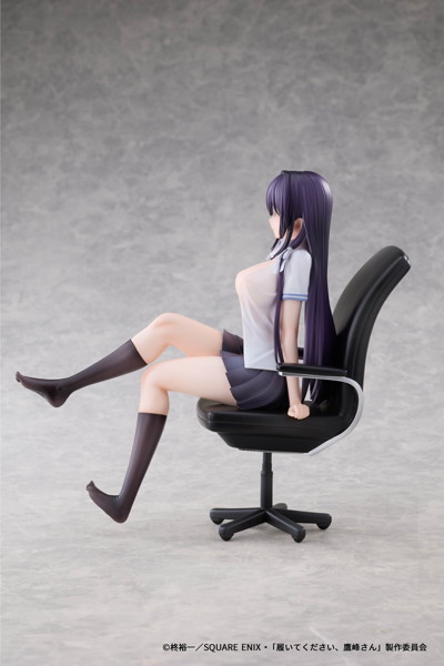 AFORCE×DRAGON HORSE 履いてください、鷹峰さん 鷹峰高嶺 1/6スケール塗装済完成品フィギュア 画像2