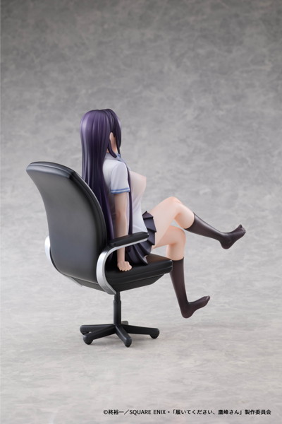 AFORCE×DRAGON HORSE 履いてください、鷹峰さん 鷹峰高嶺 1/6スケール塗装済完成品フィギュア 画像5