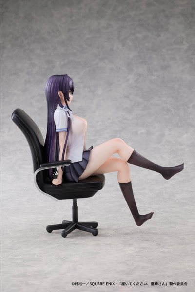 AFORCE×DRAGON HORSE 履いてください、鷹峰さん 鷹峰高嶺 1/6スケール塗装済完成品フィギュア 画像6