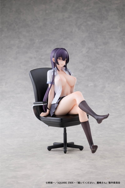 AFORCE×DRAGON HORSE 履いてください、鷹峰さん 鷹峰高嶺 1/6スケール塗装済完成品フィギュア 画像7