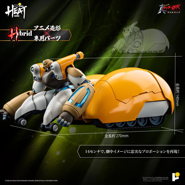 POSE＋ METAL HEATシリーズ 真ゲッター3 （真ゲッターロボ 世界最後の日 ver.）