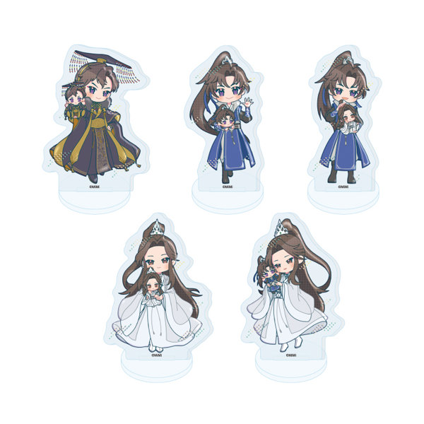 【BOX販売】アクリルぷちスタンド 二哈と彼の白猫師尊 03 ぬいぐるみVer.（POP Artイラスト）（1BOX=5個入）