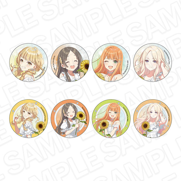 【BOX販売】学園アイドルマスター カンバッジ sunflower Ver.（1BOX=8個入）
