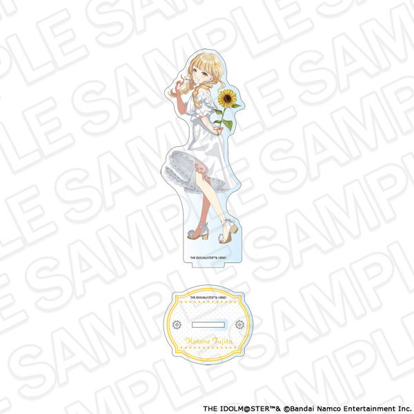 学園アイドルマスター アクリルフィギュア 藤田ことね sunflower Ver.