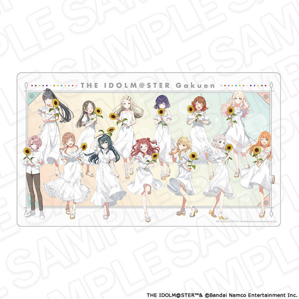 学園アイドルマスター ラバーデスクマット sunflower Ver. Vol.2