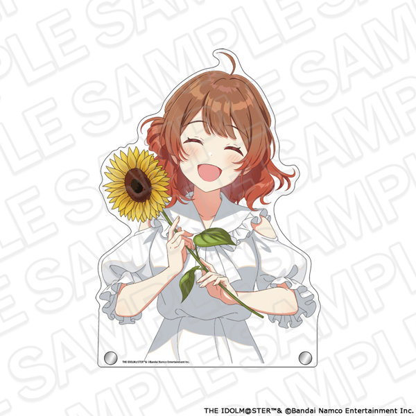 学園アイドルマスター 特大ダイカットアクリルボード 花海佑芽 sunflower Ver.