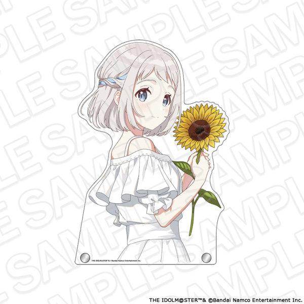 学園アイドルマスター 特大ダイカットアクリルボード 葛城リーリヤ sunflower Ver.