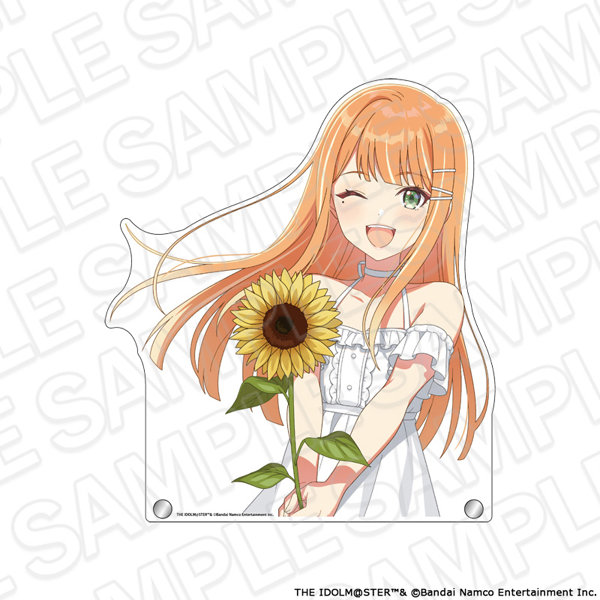 学園アイドルマスター 特大ダイカットアクリルボード 紫雲清夏 sunflower Ver.