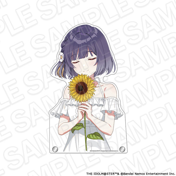 学園アイドルマスター 特大ダイカットアクリルボード 秦谷美鈴 sunflower Ver.