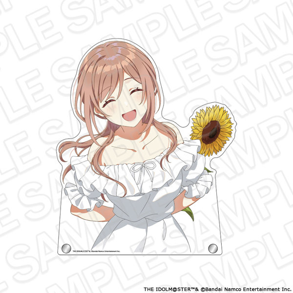 学園アイドルマスター 特大ダイカットアクリルボード 姫崎莉波 sunflower Ver.