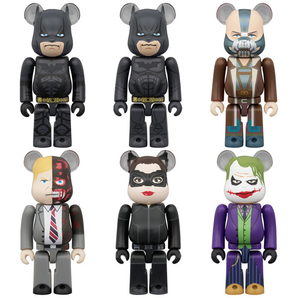 BE@RBRICK CHASE BATMAN THE DARK KNIGHT TRILOGY （全6種） 1BOX:12個入