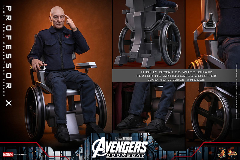 【ムービー・マスターピース】『アベンジャーズ/ドゥームズデイ』1/6スケールフィギュア プロフェッサーX